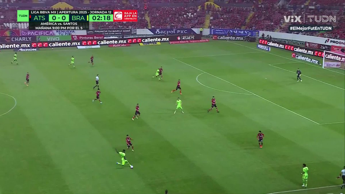 🔥🤯¡Arrancamos Bravos! Estupiñan hace inesperado gol de vestidor al Atlas #LigaMx #FridayEnTUDN