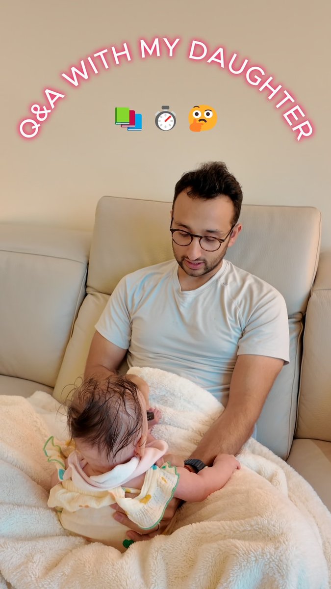 Q&amp;A with my daughter 👶🏼