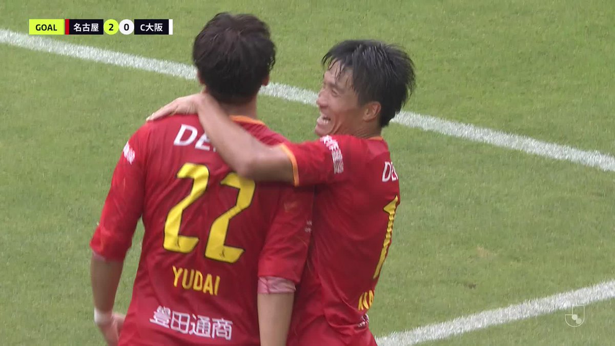 待望の移籍後初ゴール🚀 🎦 ゴール動画 🏆 明治安田J1リーグ 第33節 🆚 名古屋vsC大阪 🔢 2-0 ⌚️ 45分 ⚽️ 木村 勇大(名古屋) #Jリーグ