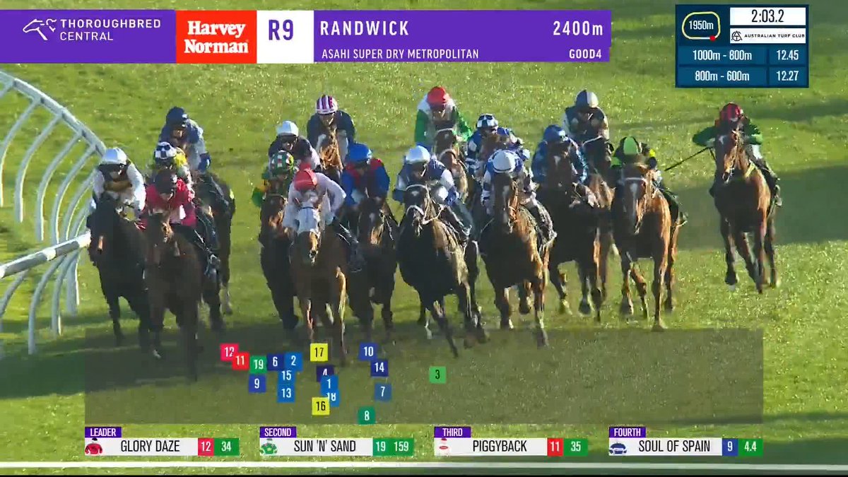 👑 Royal Supremacy rules supreme in the G1 Metropolitan for Ciaron Maher Racing and Robbie Dolan! 🥳 Australian Turf Club Australian Bloodstock
