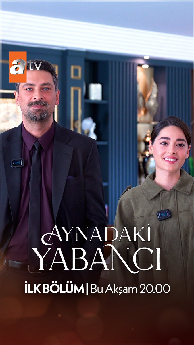 Büyük gün geldi! 🛎️ #AynadakiYabancı ilk bölümüyle bu akşam 20.00’de atv’de. 🤩 atv