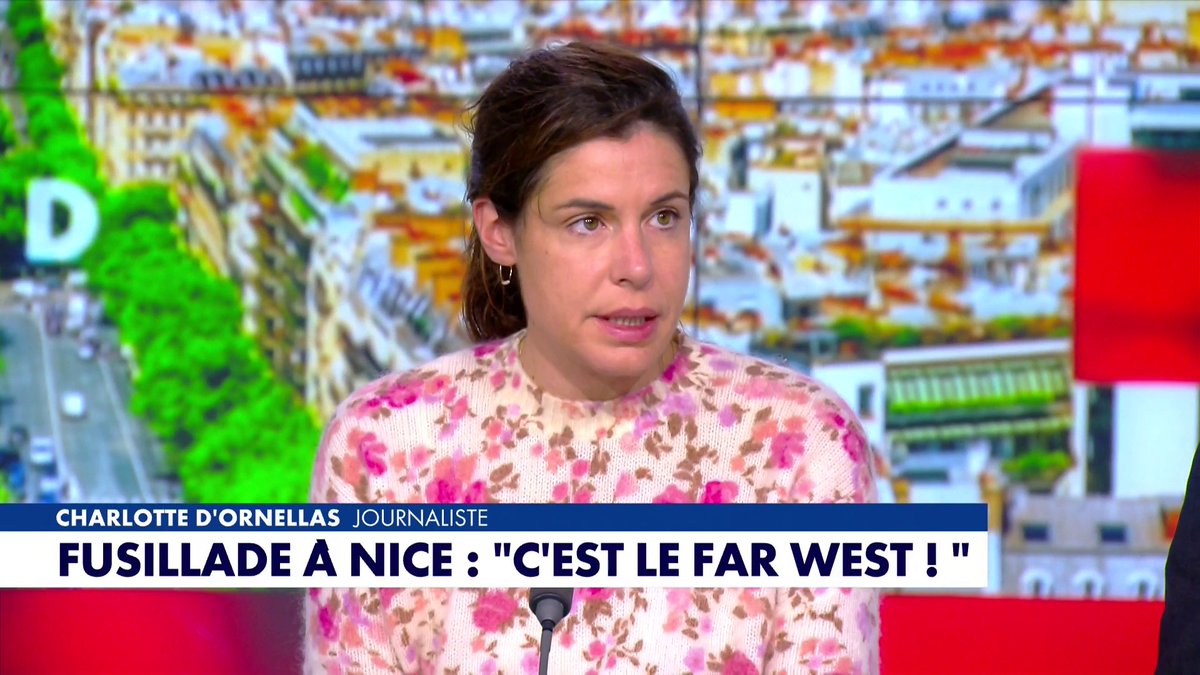 Charlotte d'Ornellas sur la fusillade à Nice : «Le mot est intéressant, quartier prioritaire mais qu'est ce qui n'est pas prioritaire en France depuis 10 ans ?» dans #HDProsWE