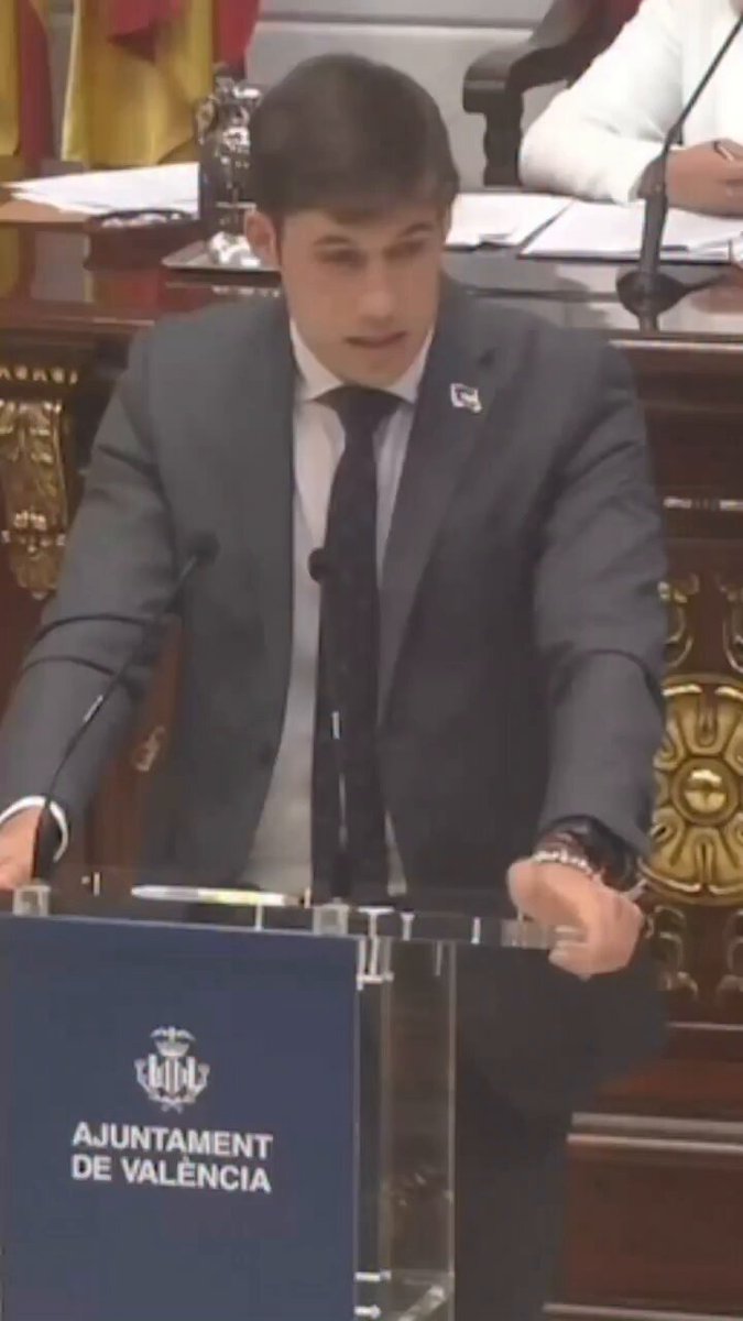 Spanish Politician Borja Sanjuán: “ZI0NISM IS NOT A LEGITIMATE IDEOLOGY. IT'S A GEN0CIDAL IDEOLOGY” “Everything that's happening now is the result of decades of constant attacks &amp; denial of rights to a population that has been targeted for extermination for more than 60 years.”
