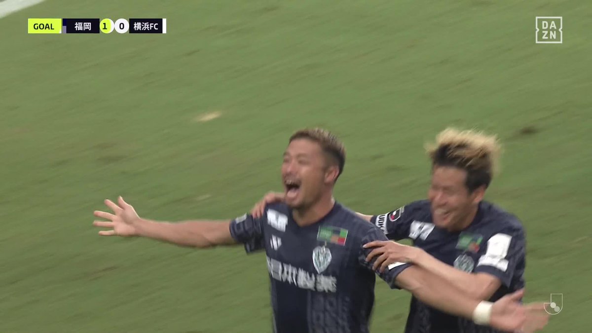これは準備していた秘策 橋本悠がグラウンダーのコーナーキック 湯澤聖人の今季初ゴールで先制‼️ 🏆明治安田J1リーグ第33節 🆚福岡×横浜FC 📺#DAZN LIVE配信中 #Jみようぜ #Jリーグ #だったらDAZN
