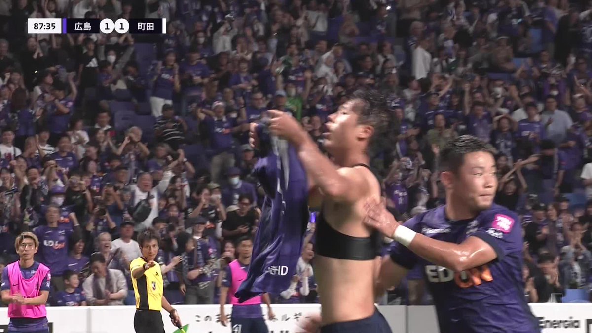 ヘディングで同点🚀 🎦 ゴール動画 🏆 明治安田Ｊ１リーグ 第33節 🆚 広島vs町田 🔢 1-1 ⌚️ 88分 ⚽️ キム ジュソン（広島） #Ｊリーグ