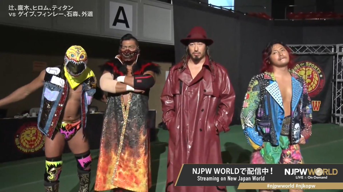 .辻陽太 Yota Tsuji &amp; 鷹木 信悟(SHINGO TAKAGI) &amp; 高橋ヒロム / Hiromu Takahashi &amp; Titan "🌋🐲😺🇲🇽" From the profile URL #NJPW #njpwworld #njkopw
