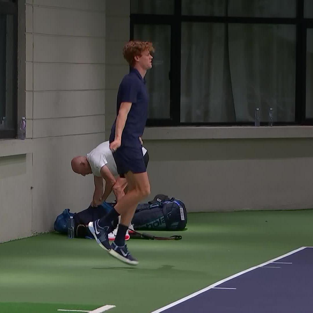 Jannik Skipper 🩰 Jannik Sinner #RolexShanghaiMasters