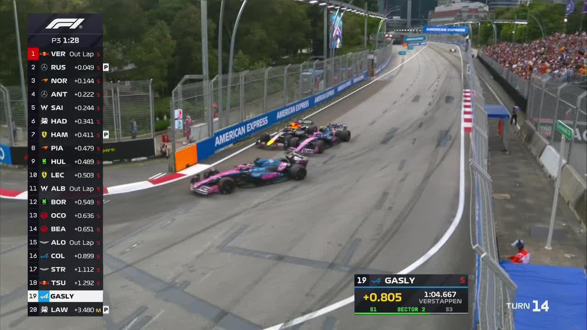20 paros cardíacos en menos de 2 segundos con franco y verstappen