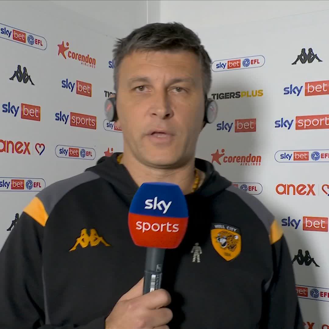 "I expect a tough game" 😤 Hull City boss Sergej Jakirović is anticipating a difficult game against Sheffield United ⚔️