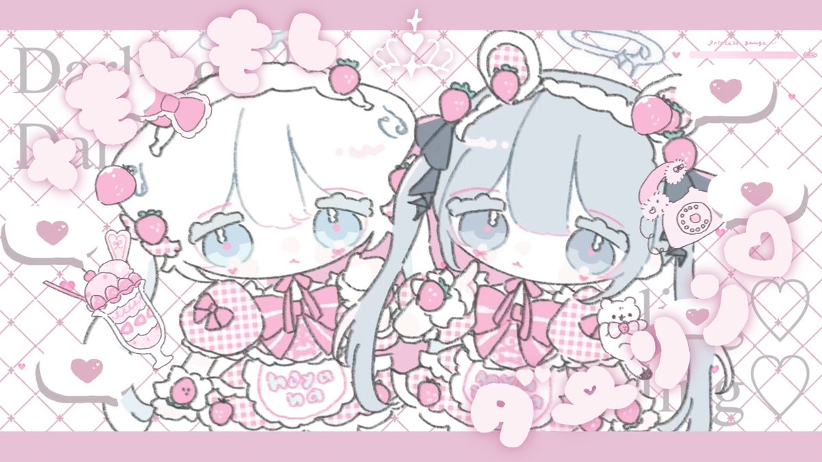 🍓┈┈┈┈┈┈┈┈┈┈┈┈┈┈┈┈┈🍓 +もしもしダーリン♡ / チームいちご 【covered by nyamura × haya na】 ─── いつだってプリンセス♡ #cover 🍓┈┈┈┈┈┈┈┈┈┈┈┈┈┈┈┈┈ 🍓