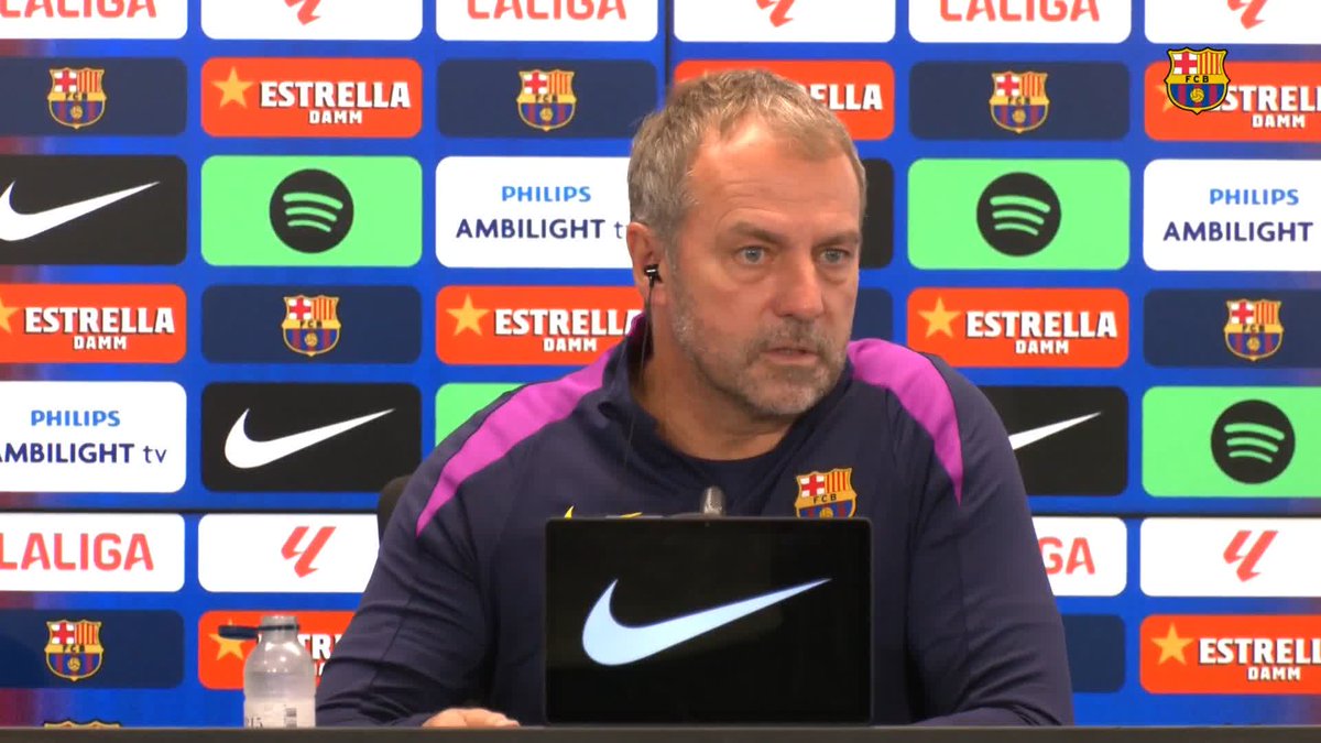 🎙️ Flick: ❝Sevilla is a very intense team. It will be a difficult game.❞ #SevillaBarça