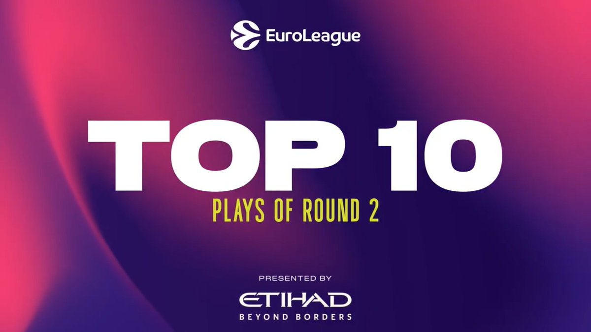 Round 2 did not disappoint 🔥 Check out the Top 10 plays as the double week came to a close! 🎙️: NBABeau #EveryGameMatters I Etihad Airways