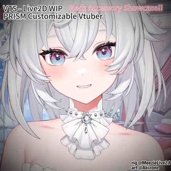 Our Customizable Vtuber Model is able to make so many combination possibilities! every little part need to be rigged independently, and it was a very big work for Meezie but we'll do our best!! 😭