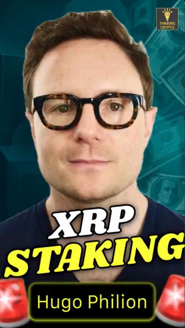 🚨XRP STAKING & DEFI IS HERE! Hugo Philion, Co-founder of Flare Network, highlights how XRP holders can put their assets to work using Flare and Firelight’s DeFi and staking solutions. Watch the full interview #xrp #flare #flarenetwork #staking #defi #thinkingcrypto Hugo Philion Flare ☀️ Thinking Crypto Podcast