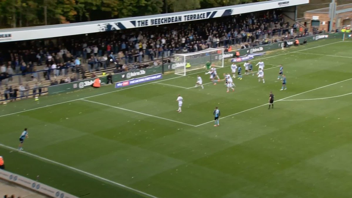 Wycombe equalise in the 94th minute through Alex Lowry! 😮
