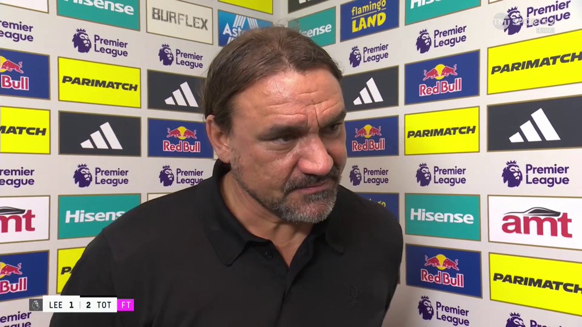"We were the better side and dominated in all aspects. We deserved all three points" ๐ Despite a narrow defeat, Daniel Farke is delighted with Leeds' performance against Spurs ๐ฃ๏ธ ๐๏ธ Becky Ives | ๐บ TNT Sports & discovery+ UK