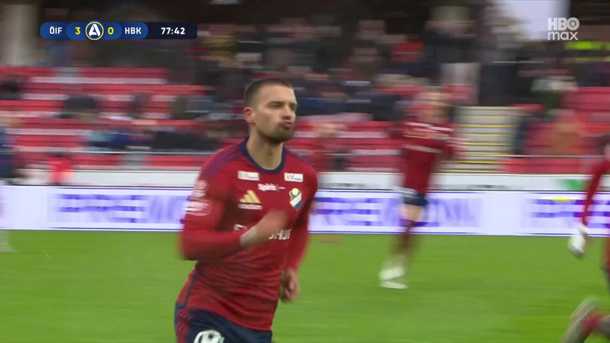 Vladimir Rodic! Allsvenskans trivelakung gör 3-0 för sitt Öster hemma mot HBK 👀 📲 Se matchen på HBO Max