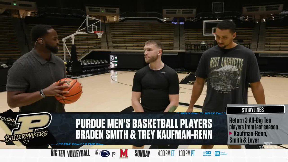 Braden Smith is 319 assists away from becoming the all-time assist leader in D1 basketball 👀 The Purdue Men's Basketball star hopes that assists comes on a Trey Kaufman-Renn bucket.