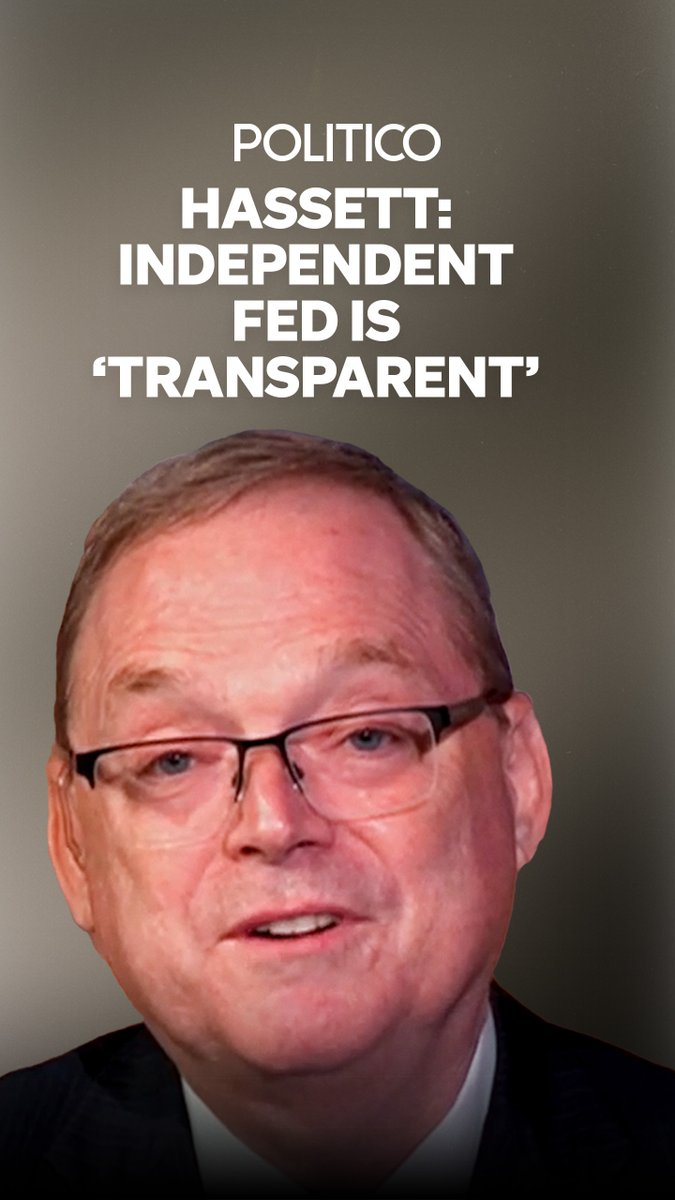 White House National Economic Council Head Kevin Hassett tells our @dashaburns that an independent Fed is transparent, open with the public, encourages debate, and acknowledges their errors. Listen to the interview on #theconversation, episode out now: