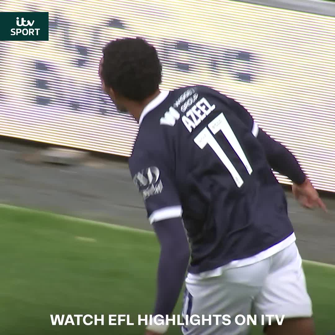 The Lions bouncing back in style! A wonderful effort from Millwall FC's Femi Azeez 😍