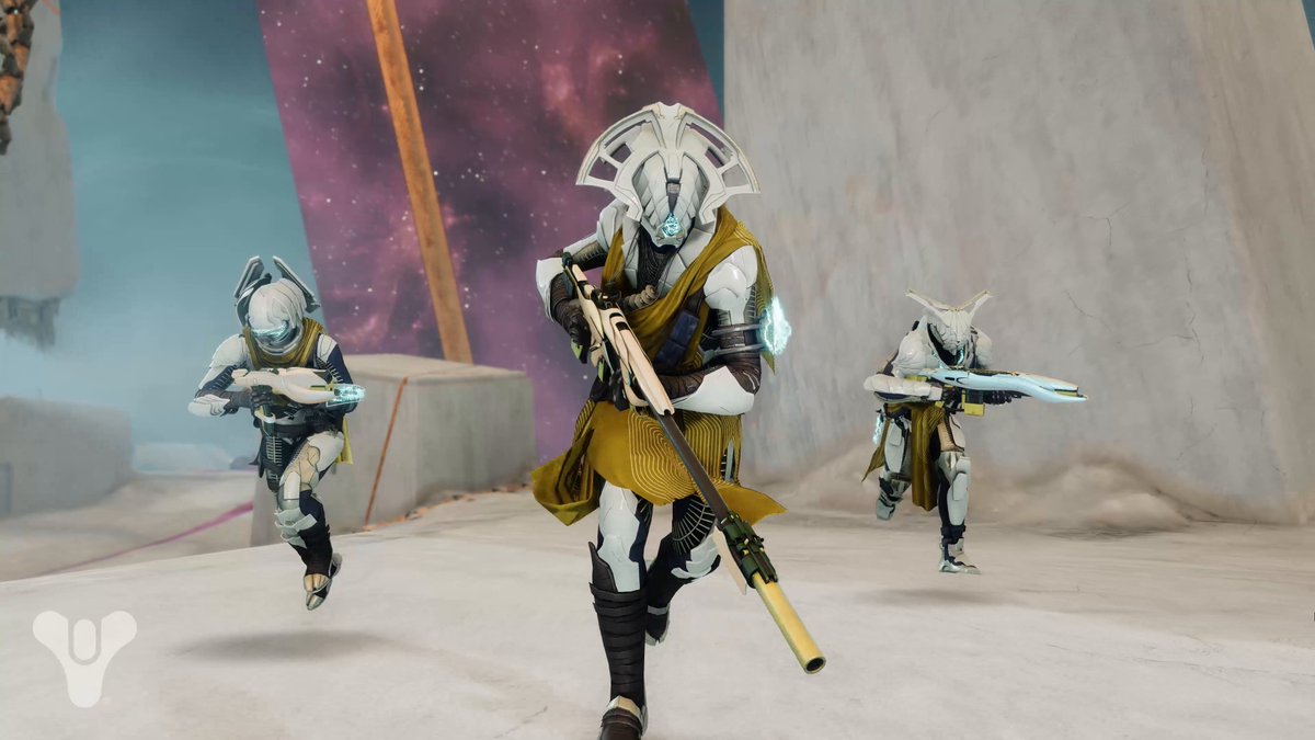 Assemble your fireteam and sing for the end of the unknown. Vex bosses Agraios, Iatros, Epoptes, and Koregos await your challenge in The Desert Perpetual Epic Raid.
