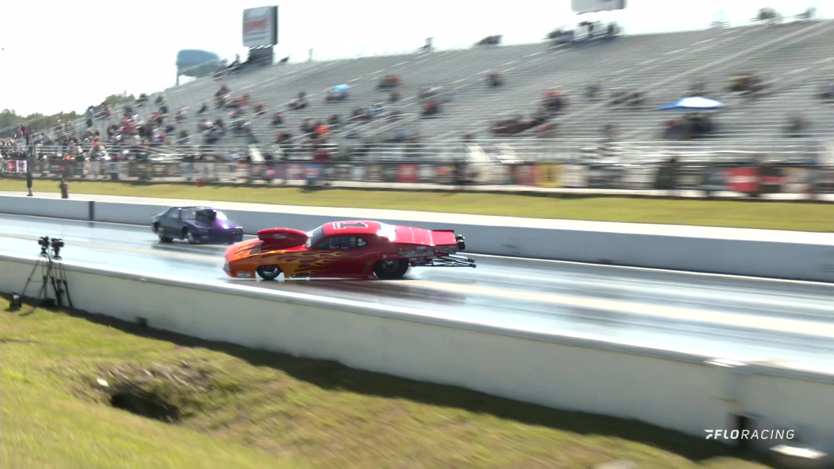 🤯 Save of the year??? Glenn Butcher put a show on during Q3 of Top Sportsman at Red Line Oil PDRA Racing Series Brian Olson World Finals - and somehow only struck the wheelie bars! #PDRA #FloDragRacing