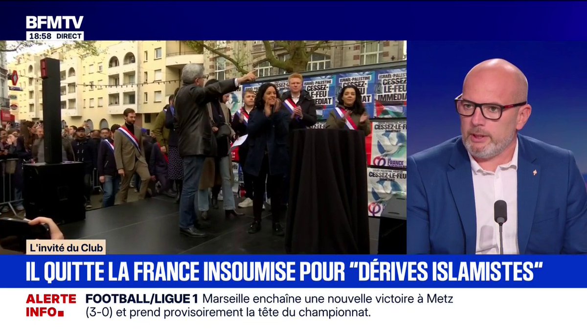 "J'ai décidé de prendre la parole": Cédric Brun, ex-conseiller régional LFI, dénonce des "dérives islamistes" dans le parti