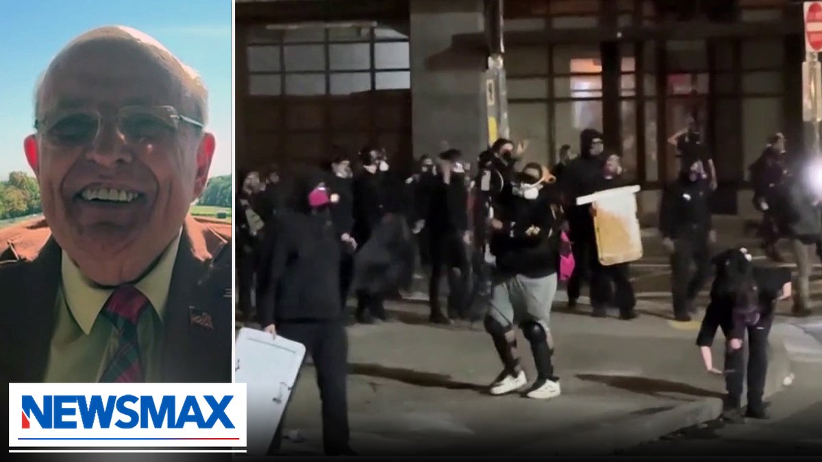 "[Portland is] an American city that has seceded from the United States." — Former NYC Mayor Rudy W. Giuliani said antifa has effectively taken over Portland, Oregon Rita Cosby