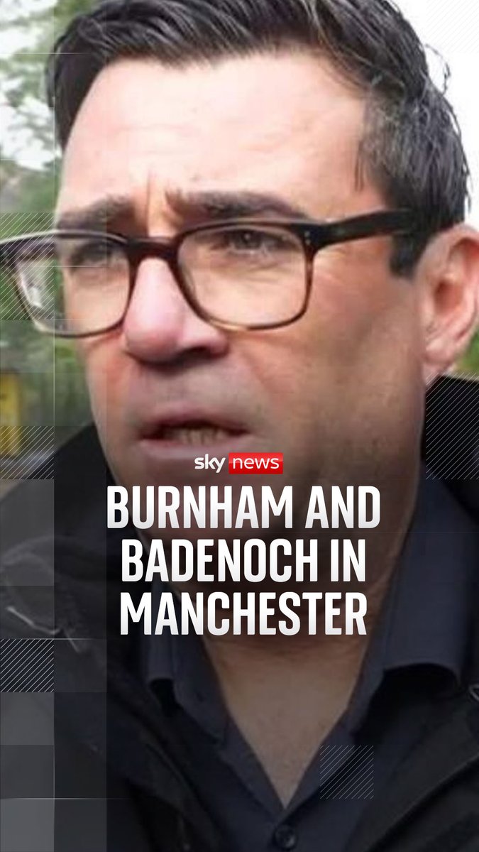 Andy Burnham and Kemi Badenoch have spoken to Sky News after two people died in a terror attack at a synagogue in Manchester. The mayor of Greater Manchester said all political parties must come together to stamp out potential threats. Read more ➡️