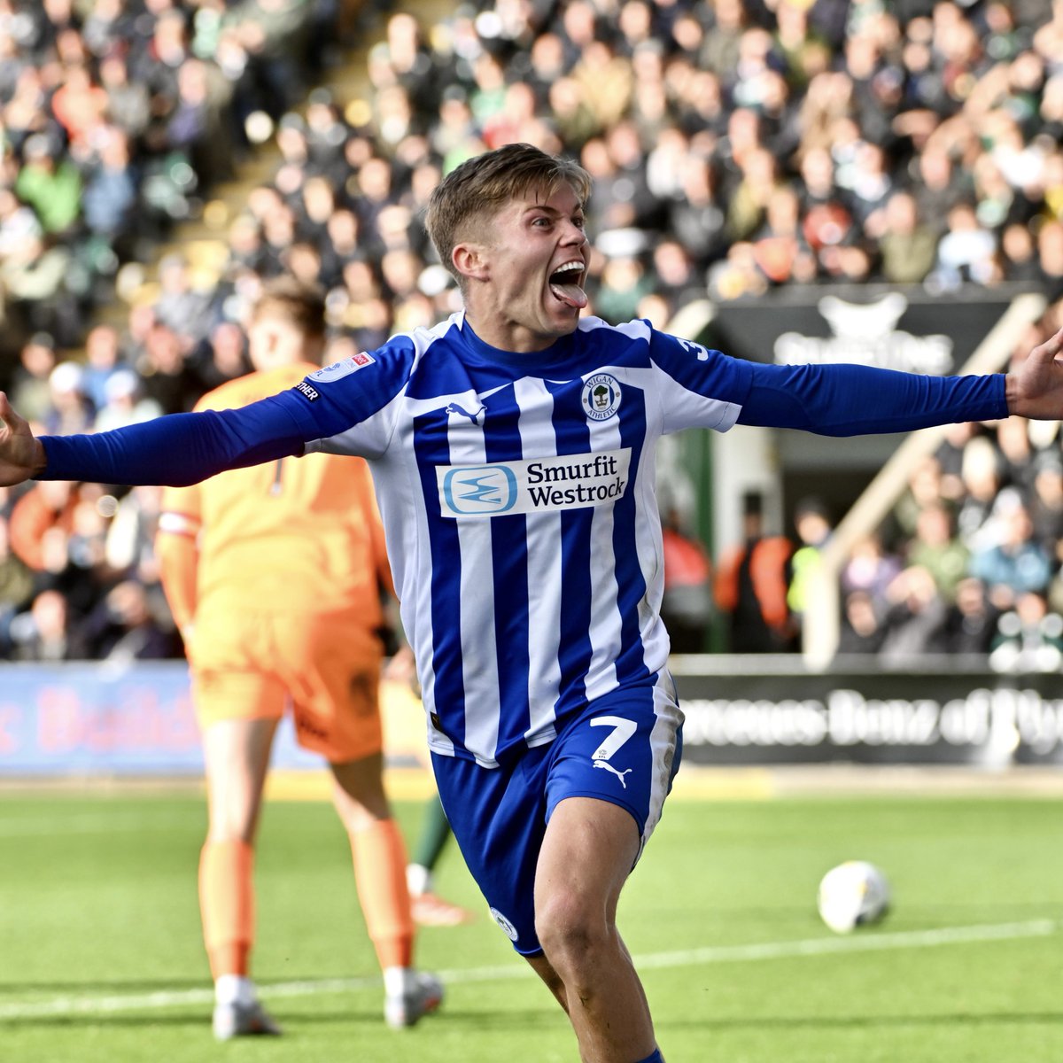 Fraser’s fifth of the season. 🔥 #wafc 🔵⚪️
