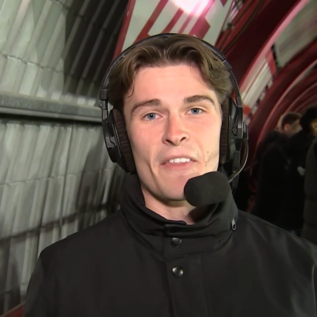 🤯 Tynecastle erupts! Hearts are five points clear at the top of the Scottish Premiership after Craig Halkett's late Edinburgh derby winner against Hibs - listen to those celebrations! ⤵️