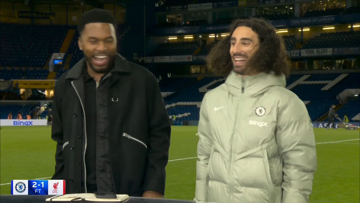 Marc Cucurella teases his goal celebration and it’s got a penguin twist 🐧👀