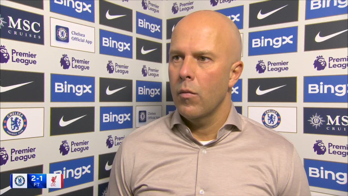 🗣️ "We were VERY close to a result, it's small margins." Arne Slot admits it was an end-to-end battle but feels Chelsea had luck on their side at the final whistle 😬