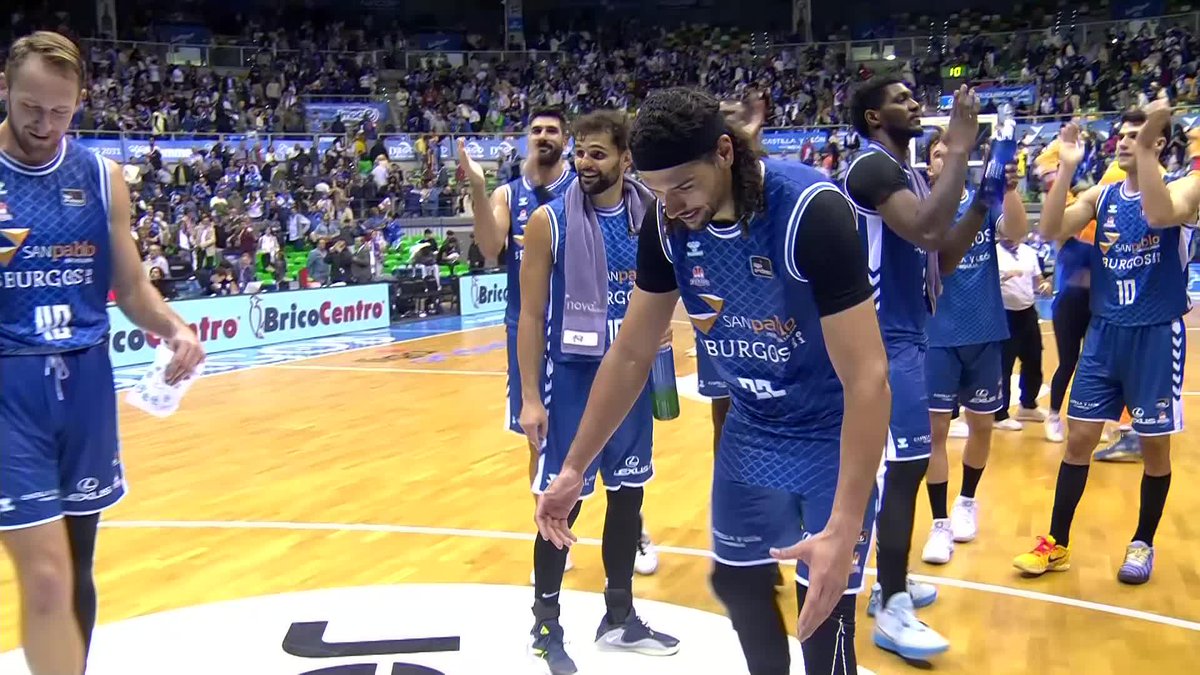 La primera victoria de la temporada La primera victoria en el Coliseum La primera victoria del regreso a la #LigaEndesa 🙌 Recoletas Salud San Pablo Burgos | 📺DAZN España