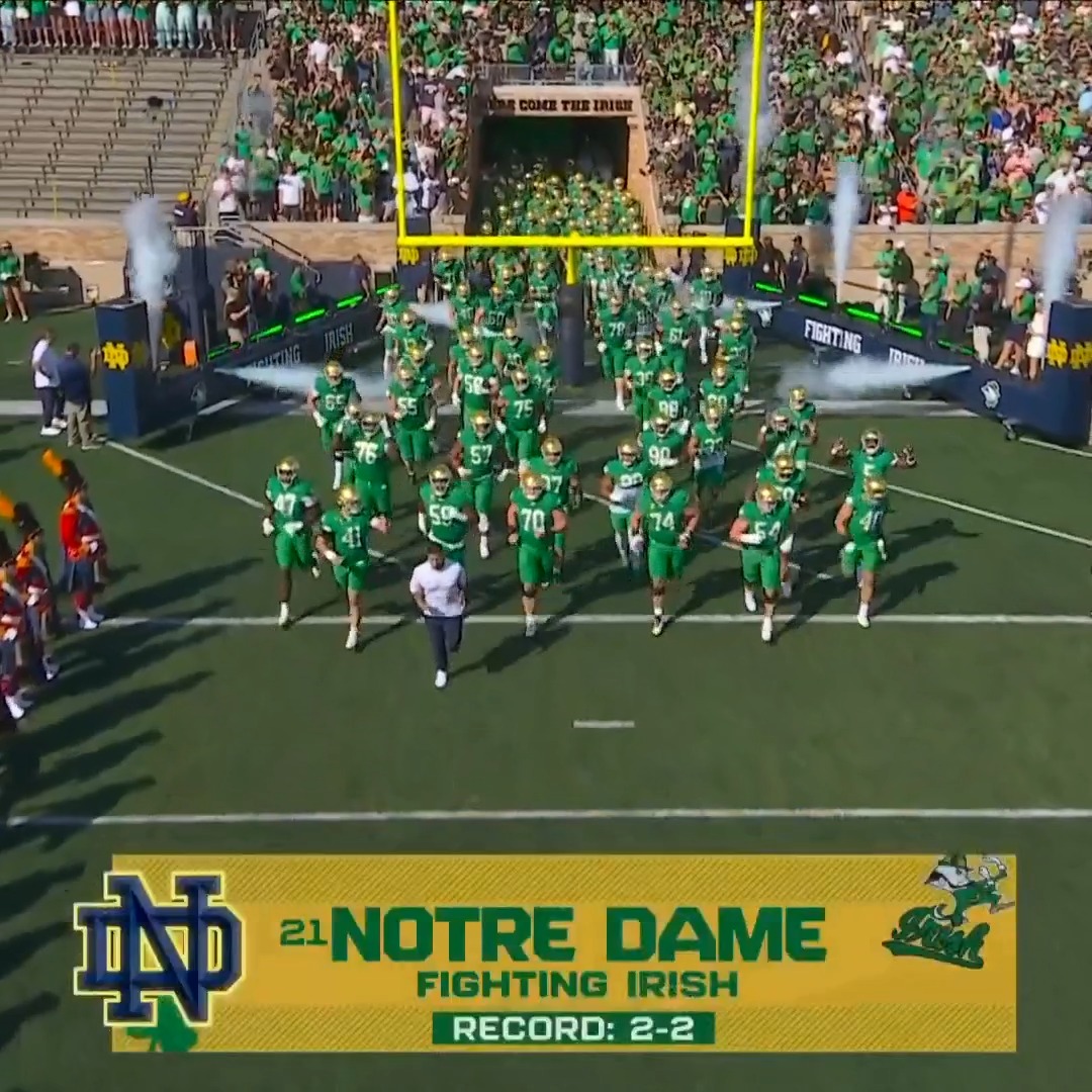 Here come the Irish all dressed in green! 🍀 📺 NBC and Peacock