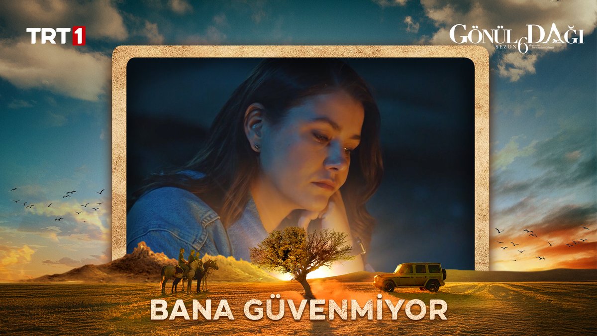 “Sana düşen sevdana sımsıkı sarılmak…" #GönülDağı #TRT1 TRT 1