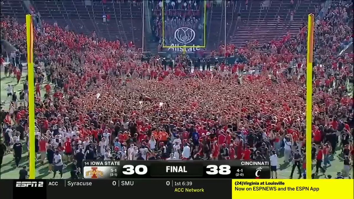 WHAT A SCENE AT NIPPERT STADIUM