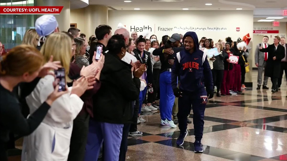 "It's no mistake that everything happened here like it did...I was supposed to be here" 💙🧡 Perris Jones returns to L&amp;N Stadium today as an honorary captain for the Hoos Perris Malique Jones #GoHoos