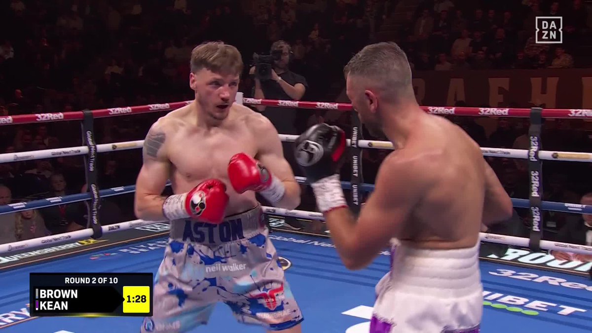 Still UNDEFEATED AND NOW the Celtic Middleweight Champion.. Aston Brown 😤🥊 #CollinsLorente | Live NOW on DAZN