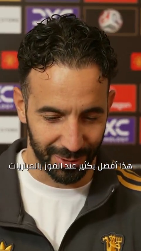 🗯️ "كان يوماً جيدًا، لكنه لم يكن مثاليًا" روبن يعلّق على فوزنا اليوم في أولد ترافورد 👇