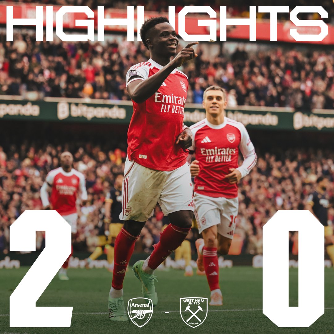 Heading into the break correctly ⚡️ Enjoy the highlights of our London derby victory 📺