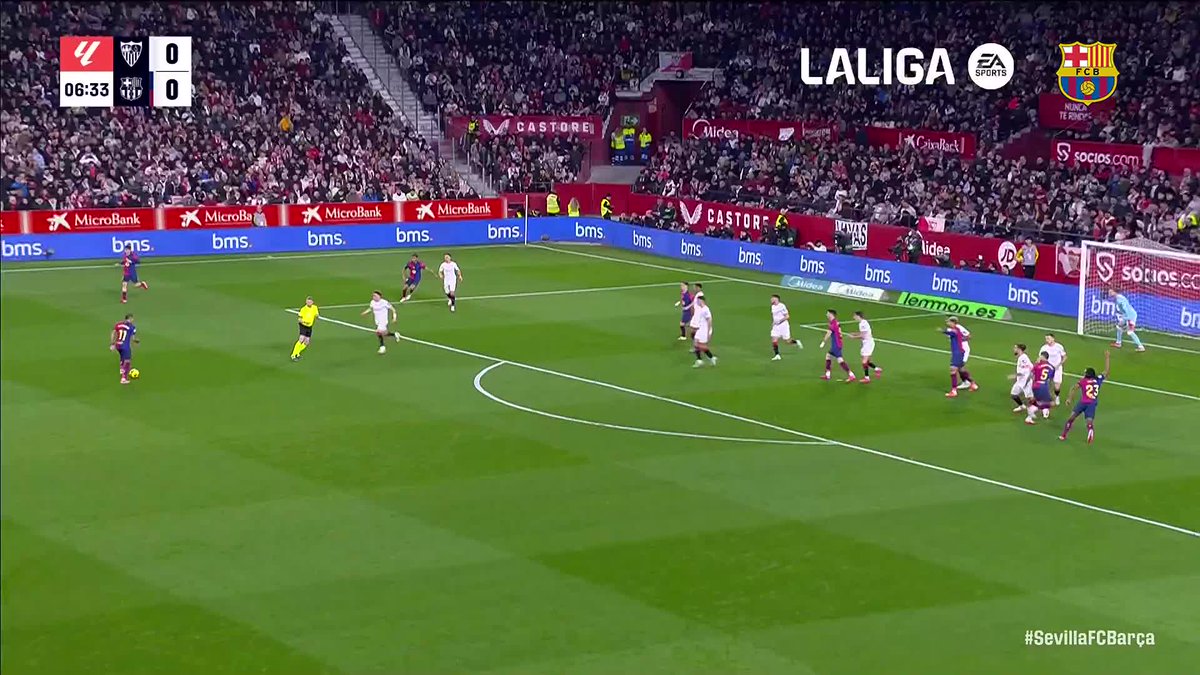 📆 Last season 🔥 Sevilla 1- 4 Barça ⚽ Lewandowski, Fermín, Raphinha, Eric #LaLigaHighlights