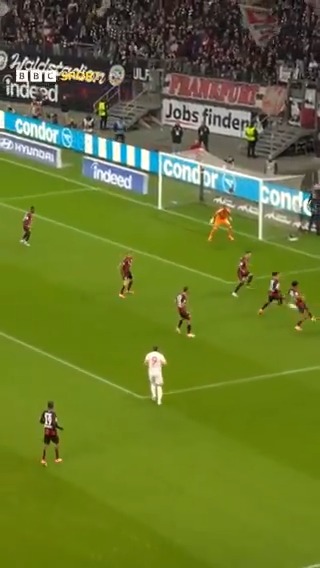 Bayern Munich took just 15 seconds to take the lead against Frankfurt 😮 #BBCFootball