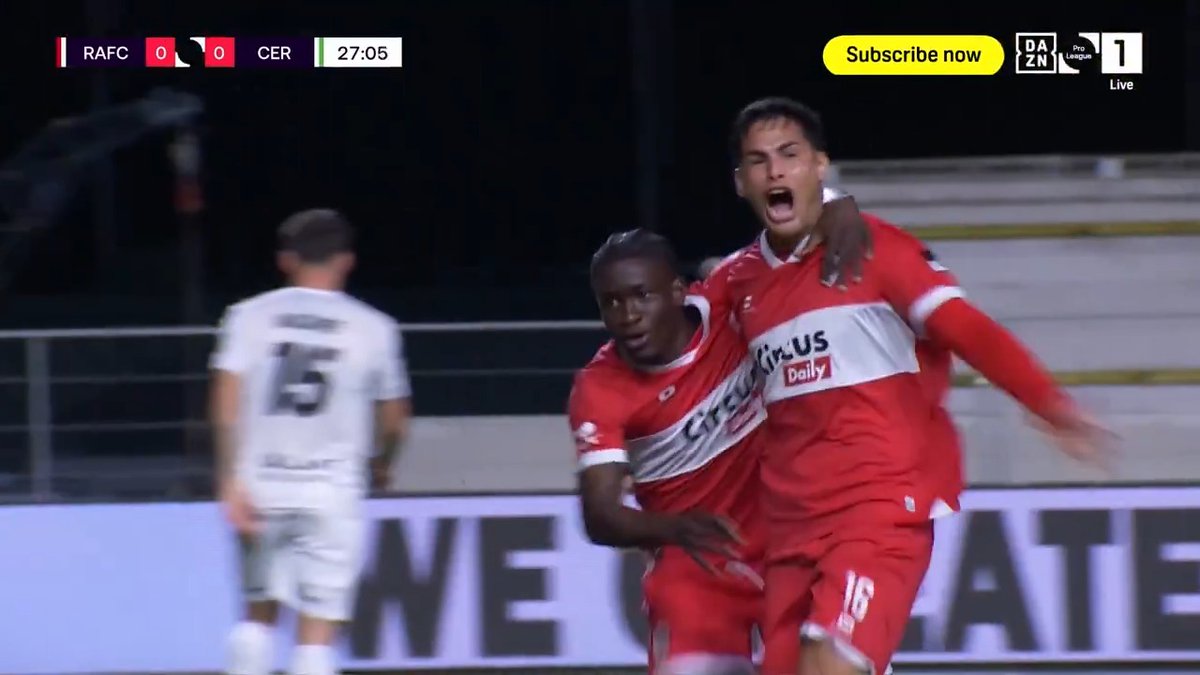 🇧🇪🔥 Mauricio BENÍTEZ (3/2/2004) convirtió su PRIMER GOL como profesional, con Royal Antwerp. ➜ Se lo hizo a Cercle Brugge, con un derechazo desde afuera del área. 📝 Su préstamo finaliza en junio de 2026 y tiene una opción de US$5.000.000 por el 100%.