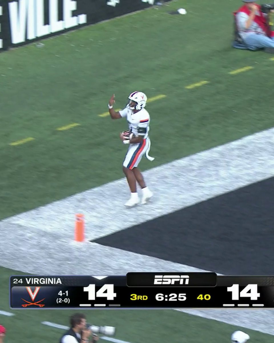 VIRGINIA PICK-SIX 😱 Virginia Football