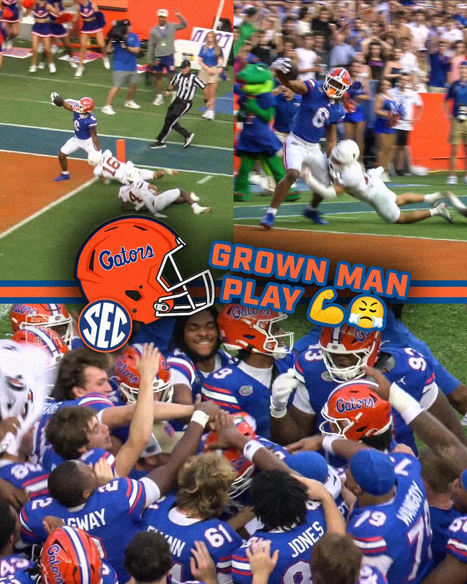 DALLAS DRAGGIN' DEFENDERS TO THE END ZONE 😤💪 Florida Gators Football x 📺 ESPN