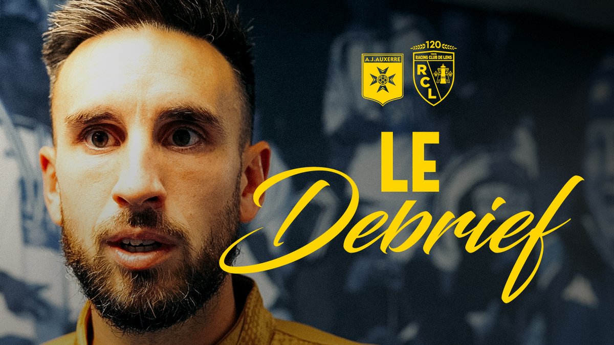 💬 Pierre Sage : « Le fait de prendre un rouge nous a unis. On a agi en équipe. Je suis très content pour les joueurs. » 💬 Adrien Thomasson : « On a eu des difficultés face à une belle équipe auxerroise. C'est un soulagement de marquer ce but. » #LeDébrief #AJARCL