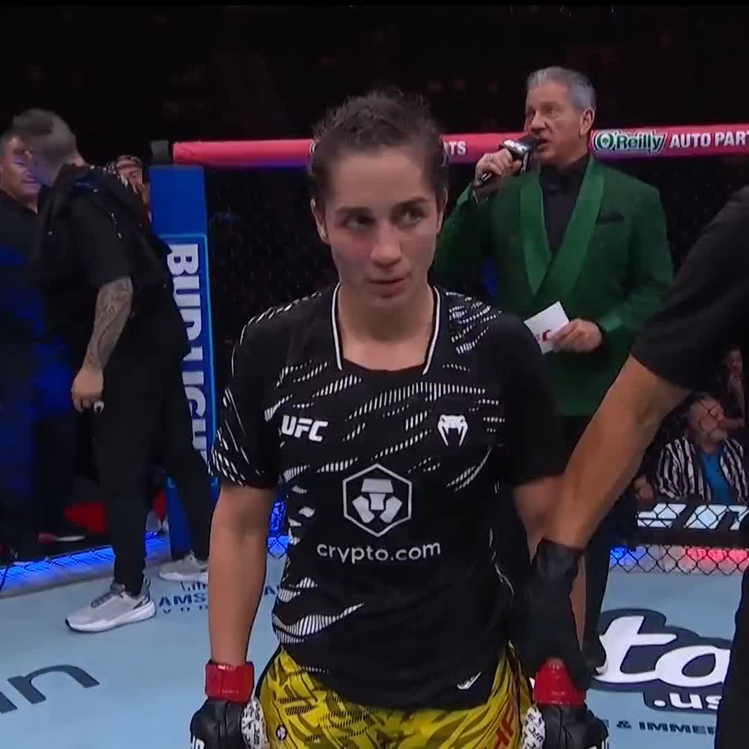 🇻🇪 Venezuela se lleva la victoria con Verónica Hardy 🫶🏻 #UFC320