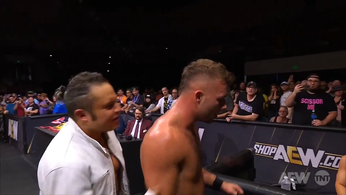 DANIEL GARCIA FINALLY MAN’D UP AND RESPONDED TO DADDY MAGIC. After Matt Menard kept cursing him, Daniel Garcia told him that he DOES NOT WANT TO BE A LOSER FOREVER AND END UP LIKE NIGEL MCGUINNESS... That he will be a winner with the DeathRiders.