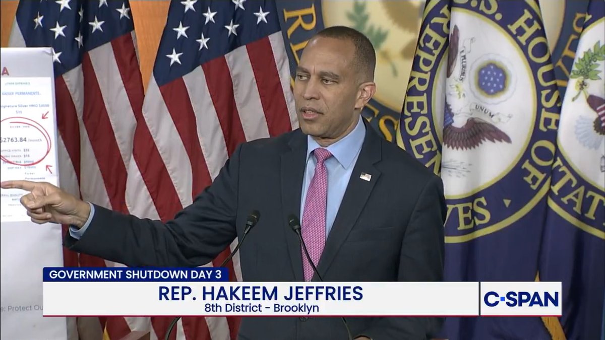 Most people are just now being introduced to Hakeem Jeffries and discovering her is the House Democrat leader. One thing has become clear, this guy is a DEI politician and not ready for prime time. The House Democrats don’t have anyone else.